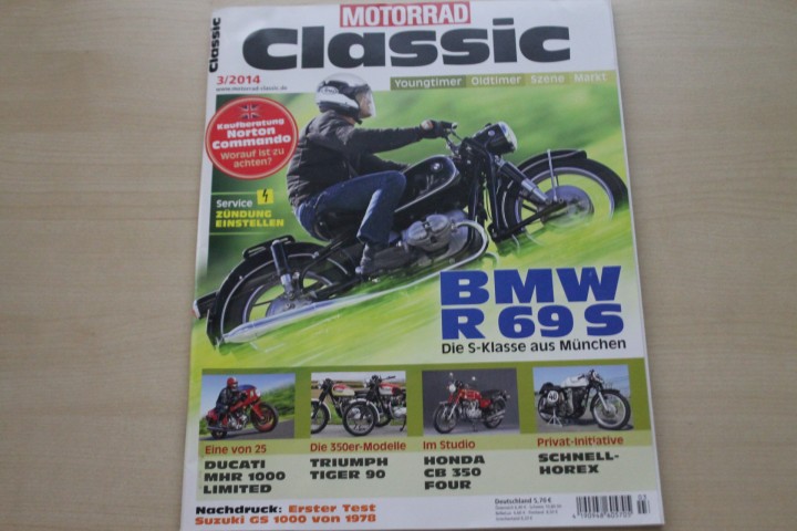 Deckblatt Motorrad Classic (06/2014)